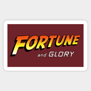 Fortune and glory, kid. Sticker